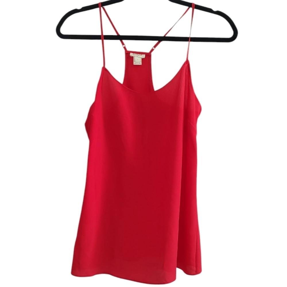 J. Crew Vibrant Red Camisole Top
